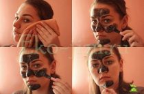 Желатиновая маска с активированным углем от черных точек: пошаговый фото мастер-класс приготовления и нанесения